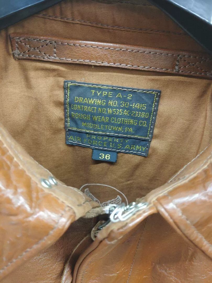 The Real McCoy's the real mccoy's a2 jacket in brown Size US M / EU 48-50 / 2 - 4 Thumbnail