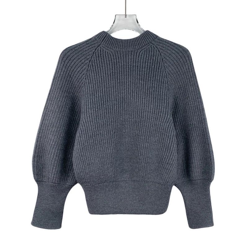 Louis Vuitton Louis Vuitton Gray Logo Embroidered Sweater Size US S / EU 44-46 / 1 - 2 Thumbnail