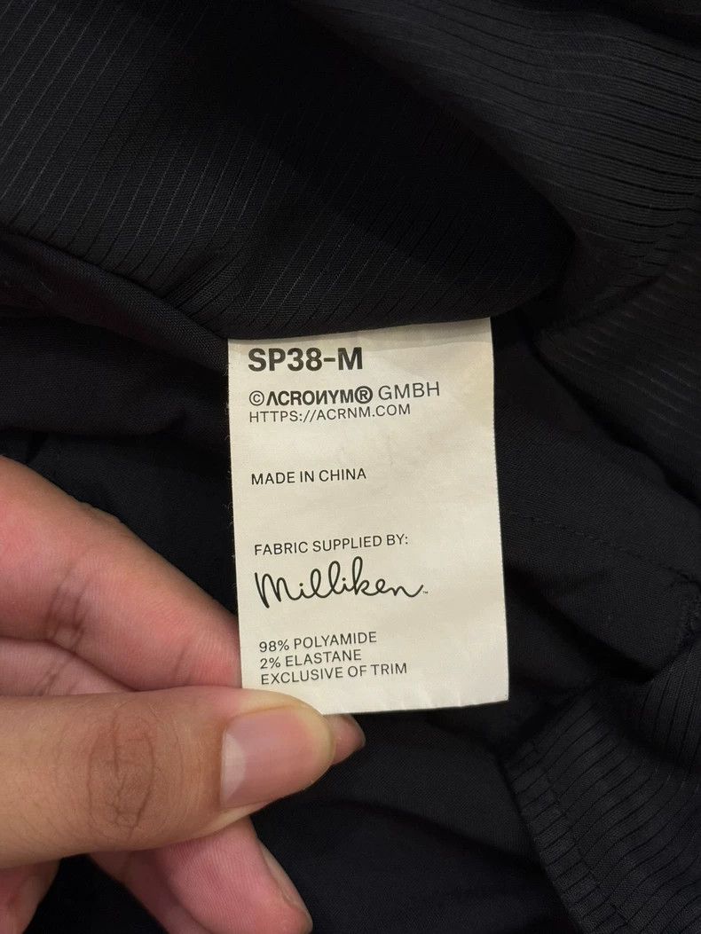 Acronym Acronym SP38-M Black Shorts XL Size US 38 / EU 54 - 4 Thumbnail