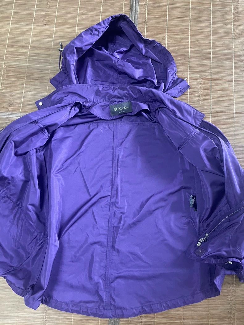 Loro Piana Loro Piana Purple Women's Trench Coat Size US L / EU 52-54 / 3 - 6 Thumbnail