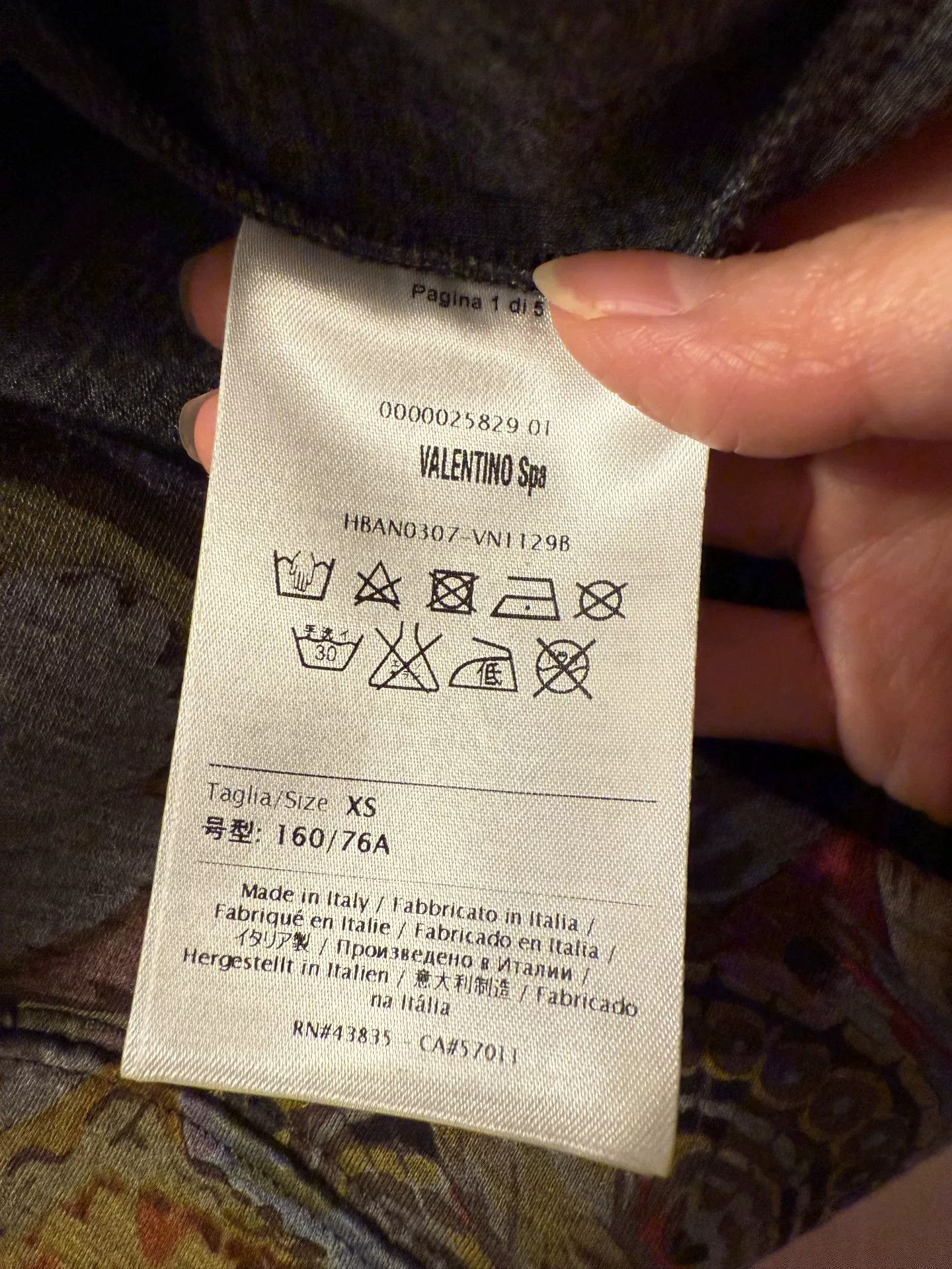 Valentino Butterfly Print Sweatshirt