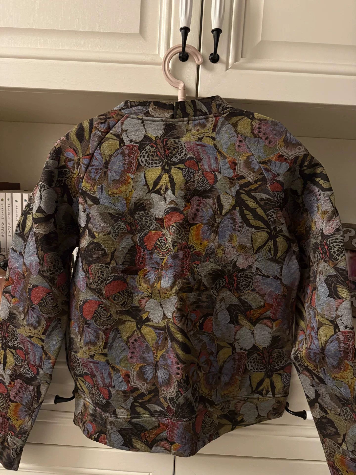 Valentino Butterfly Print Sweatshirt