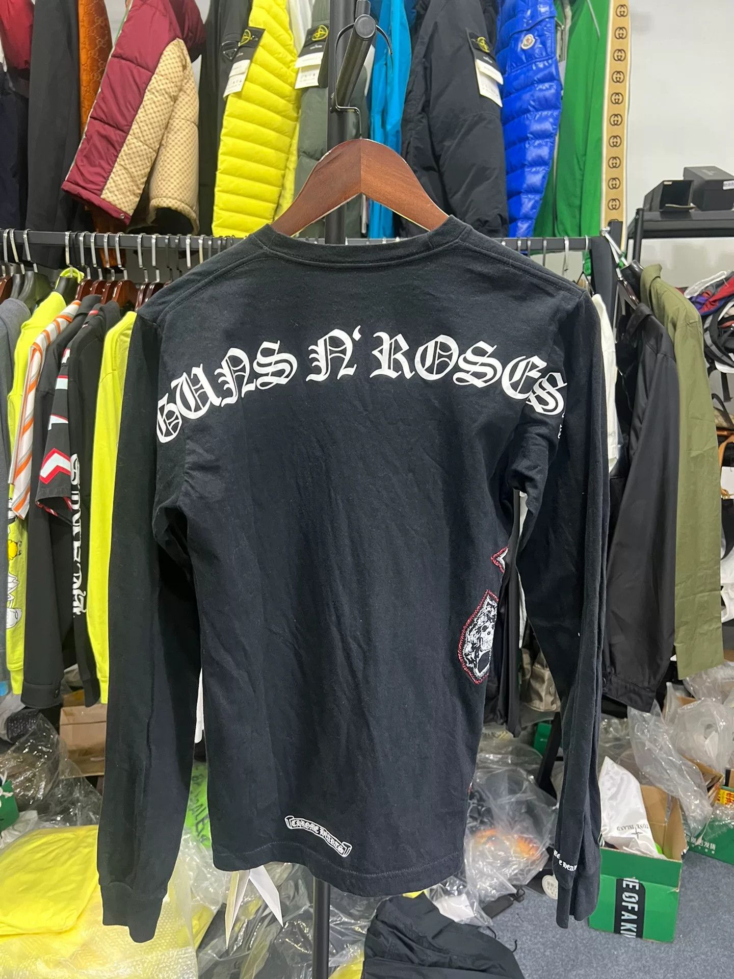 Chrome Hearts Chrome Hearts Embroidered Cross Longsleeve Size US S / EU 44-46 / 1 - 2 Thumbnail