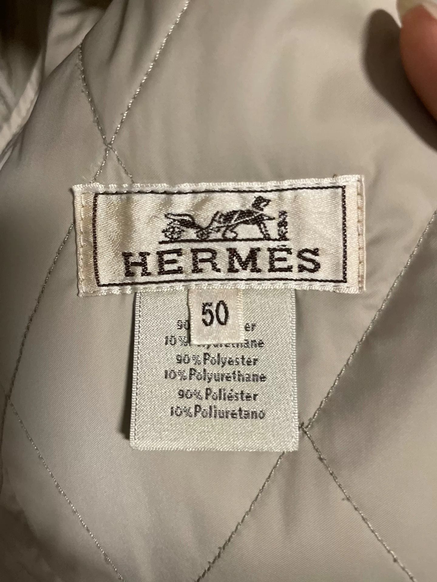 Hermes Hermes Classic Men's Jacket Size US L / EU 52-54 / 3 - 6 Thumbnail