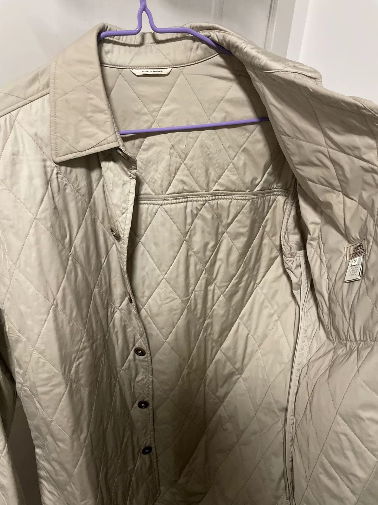 Hermes Hermes Classic Men's Jacket Size US L / EU 52-54 / 3 - 4 Thumbnail