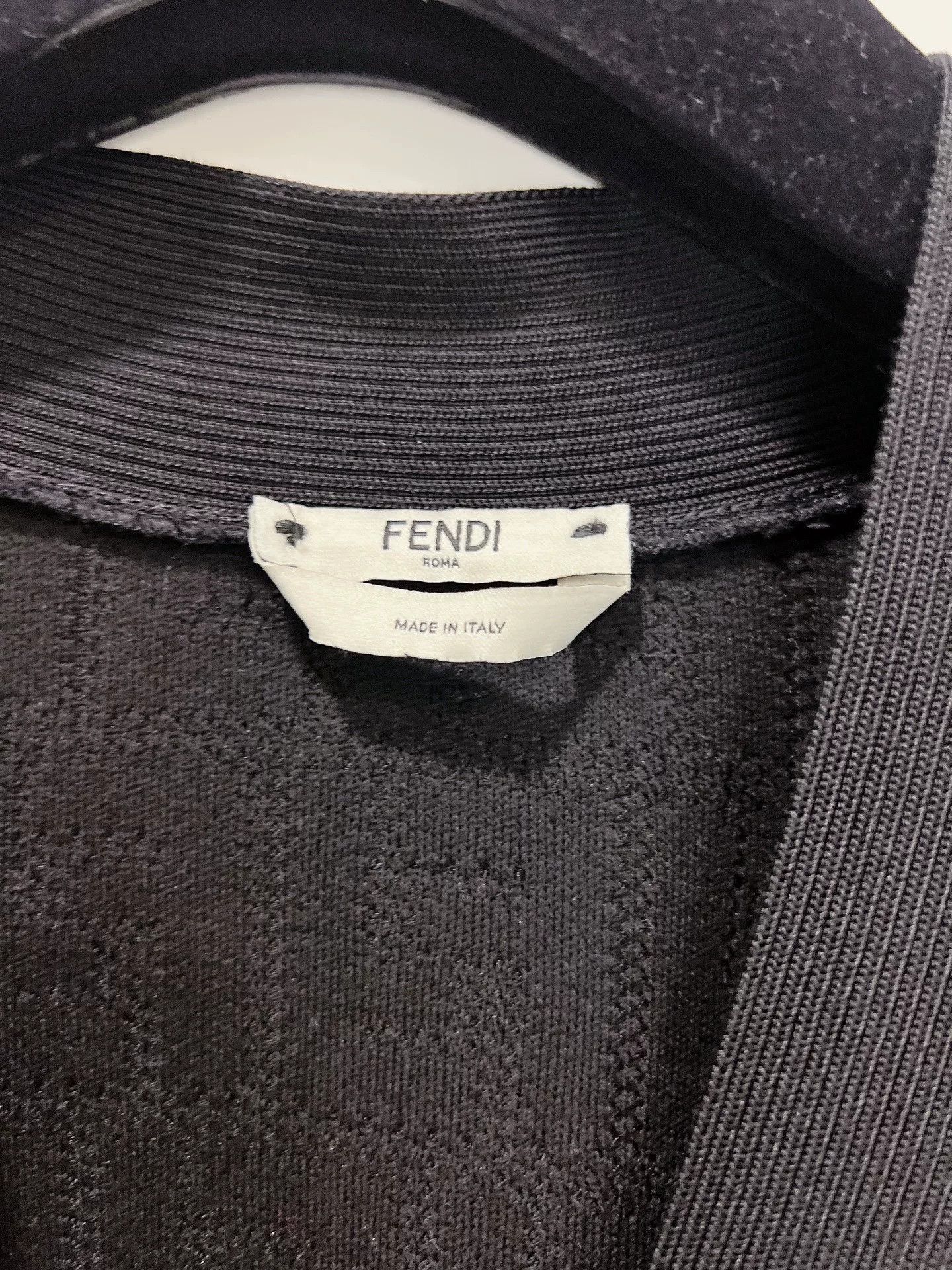 Fendi FENDI Black FF Knit Cardigan Size US S / EU 44-46 / 1 - 7 Thumbnail