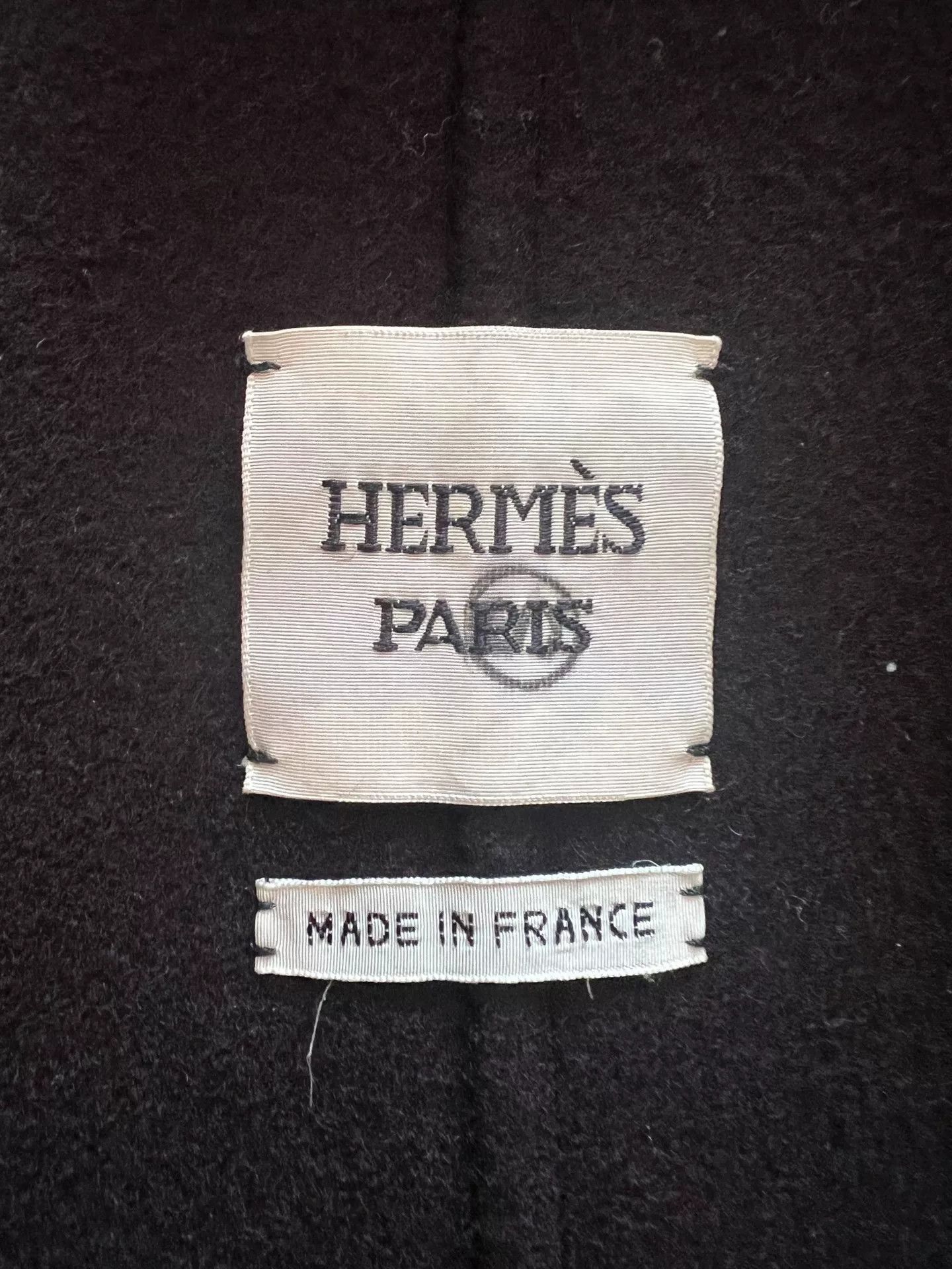 Hermes Hermes Cashmere Coat with Bat Sleeves Size US XS / EU 42 / 0 - 6 Thumbnail