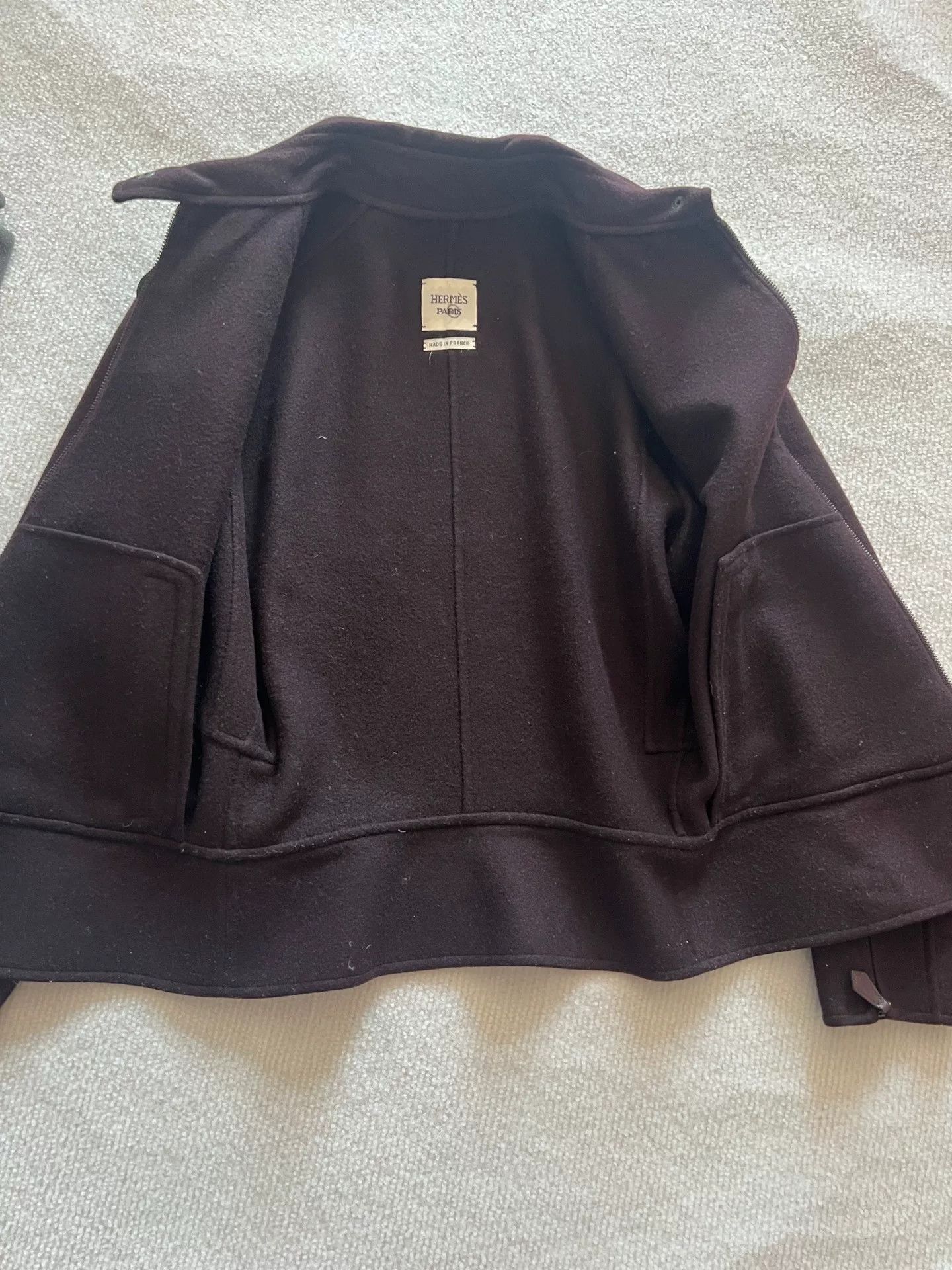 Hermes Hermes Cashmere Coat with Bat Sleeves Size US XS / EU 42 / 0 - 5 Thumbnail