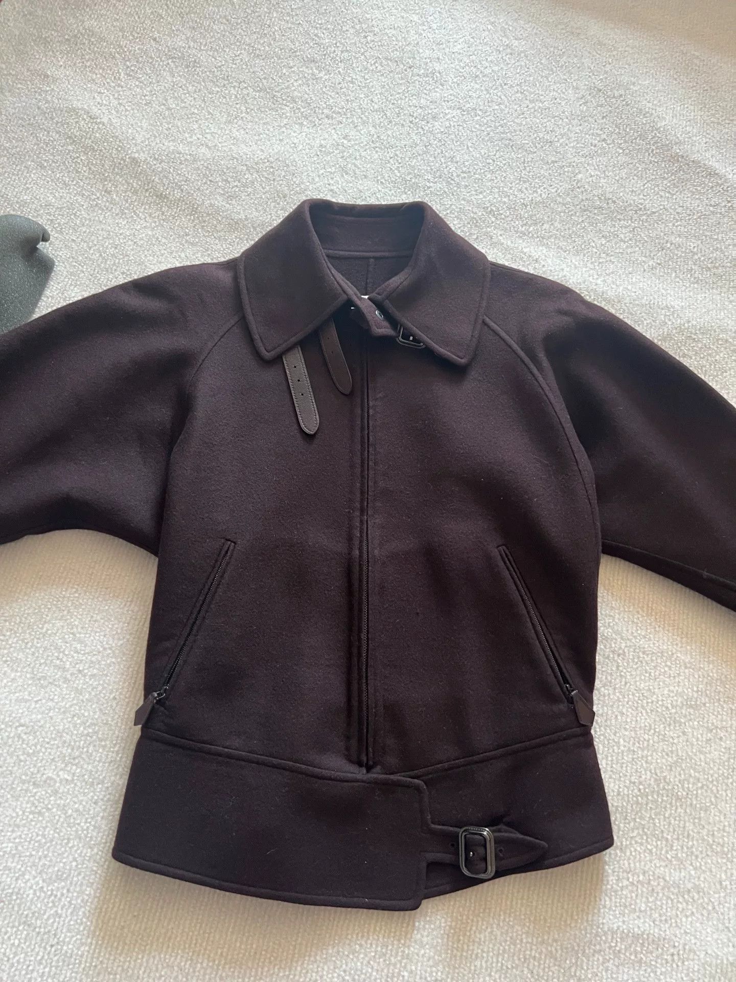 Hermes Hermes Cashmere Coat with Bat Sleeves Size US XS / EU 42 / 0 - 2 Thumbnail