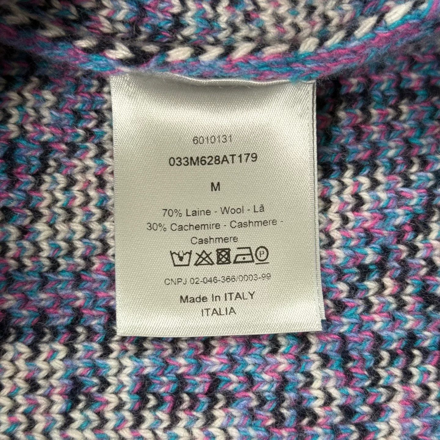 Dior dior stussy collaboration blue printed sweater Size US M / EU 48-50 / 2 - 4 Thumbnail