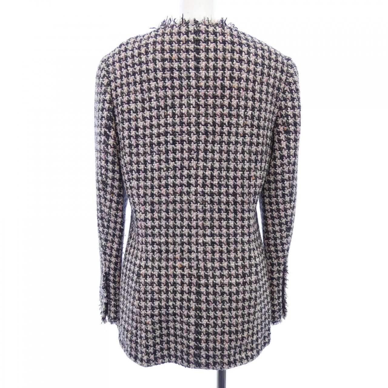 Chanel Chanel Chanel Collarless Jacket Others Outerwear P33582V19719 08A DUTY FREE for USA Size ONE SIZE - 2 Thumbnail