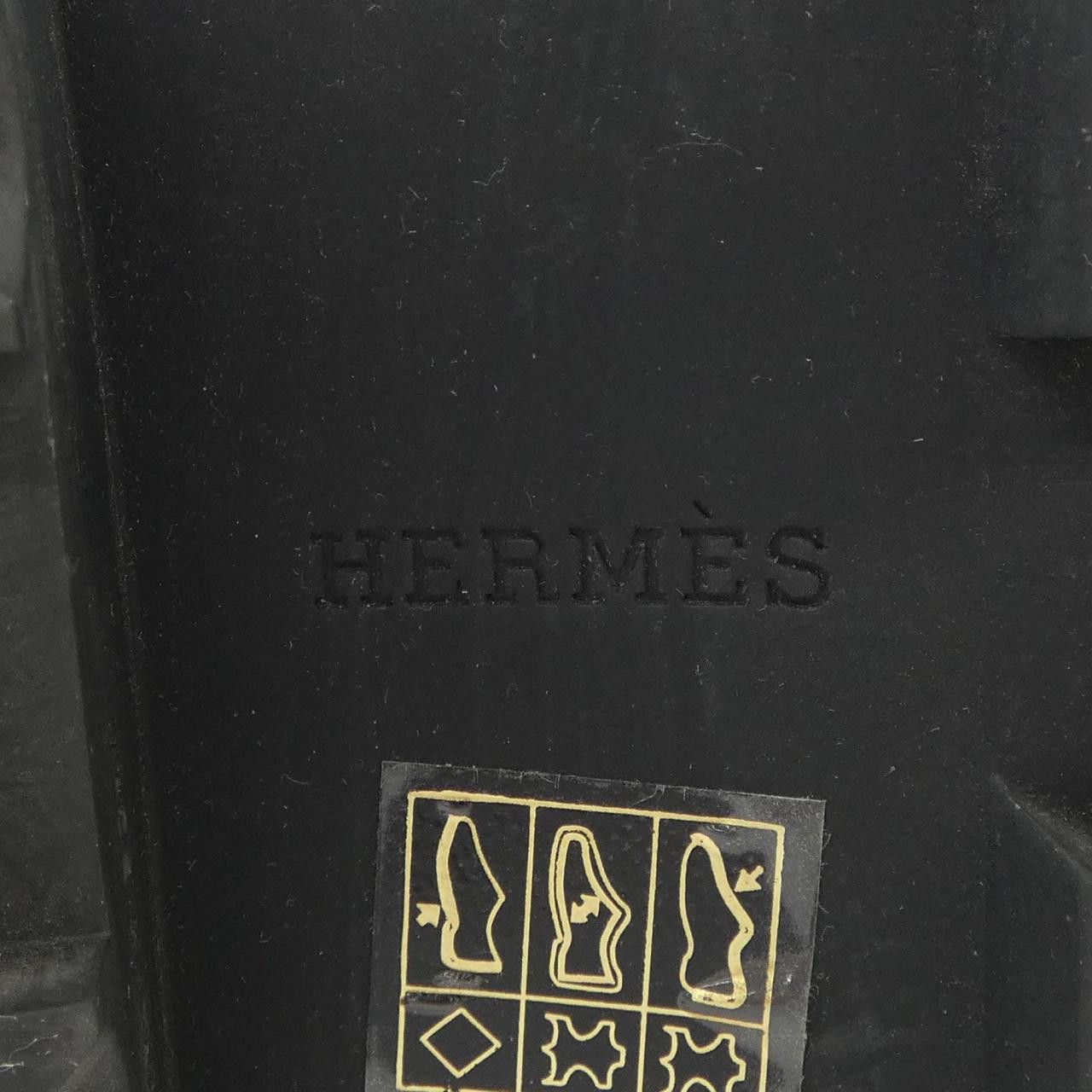 Hermes Hermes Hermès HARROW H Cadena Calf Boots Leather Shoes DUTY FREE for USA Size ONE SIZE - 6 Thumbnail