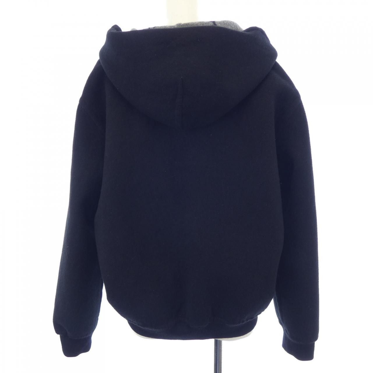 Louis Vuitton Louis Vuitton Louis Vuitton Reversible Double Face Wool Hooded Blouson Others Outerwear HQB52EZQG DUTY FREE for USA Size ONE SIZE - 8 Thumbnail