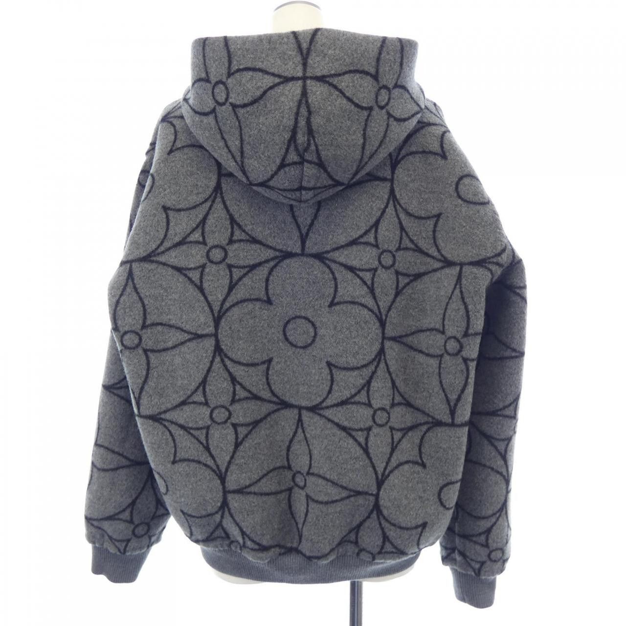 Louis Vuitton Louis Vuitton Louis Vuitton Reversible Double Face Wool Hooded Blouson Others Outerwear HQB52EZQG DUTY FREE for USA Size ONE SIZE - 2 Thumbnail