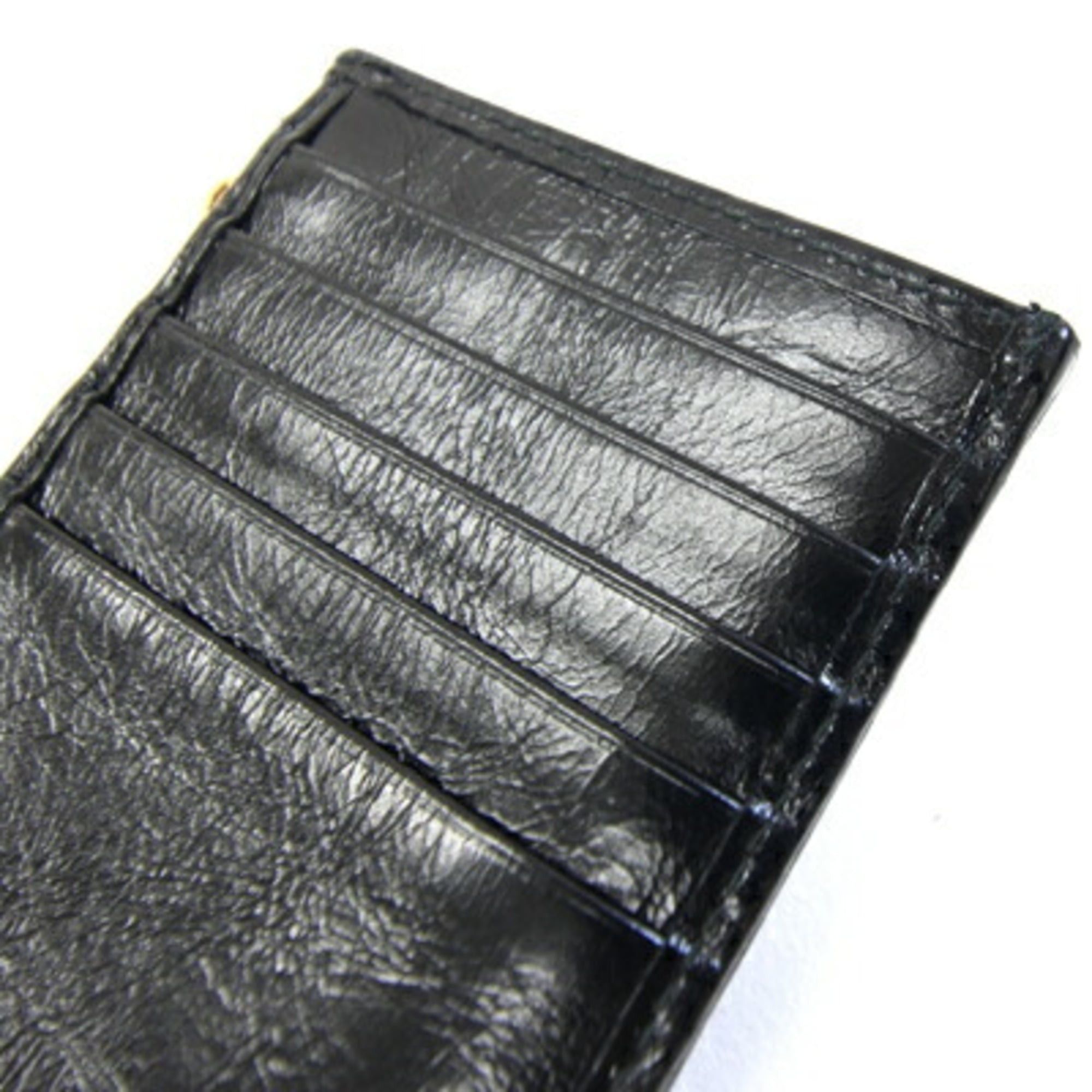 Prada Prada Card Case 1MC086 Black Leather Fragment Coin Purse Mini Wallet Women's PRADA Size ONE SIZE - 5 Thumbnail