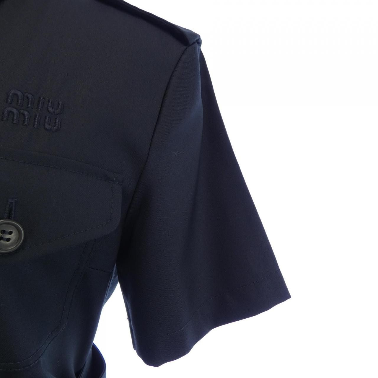 Miu Miu Miu Miu Miu Miu MILITARY DRESS Dress Others Dresses DNA03G SOOO 1578 DUTY FREE for USA Size ONE SIZE - 6 Thumbnail