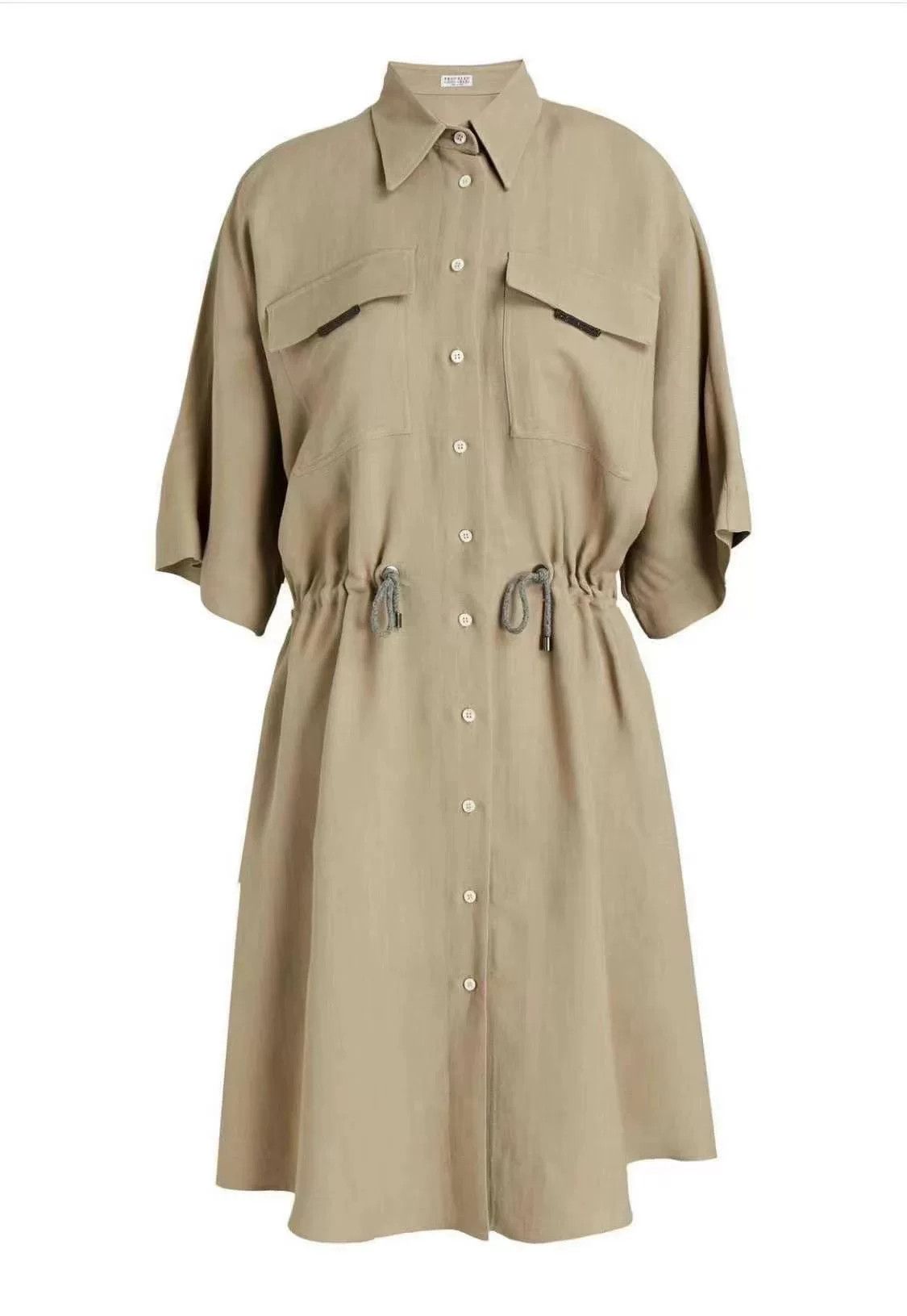 Brunello Cucinelli Brunello Cucinelli Shirt Dress Size US S / EU 44-46 / 1 - 2 Thumbnail