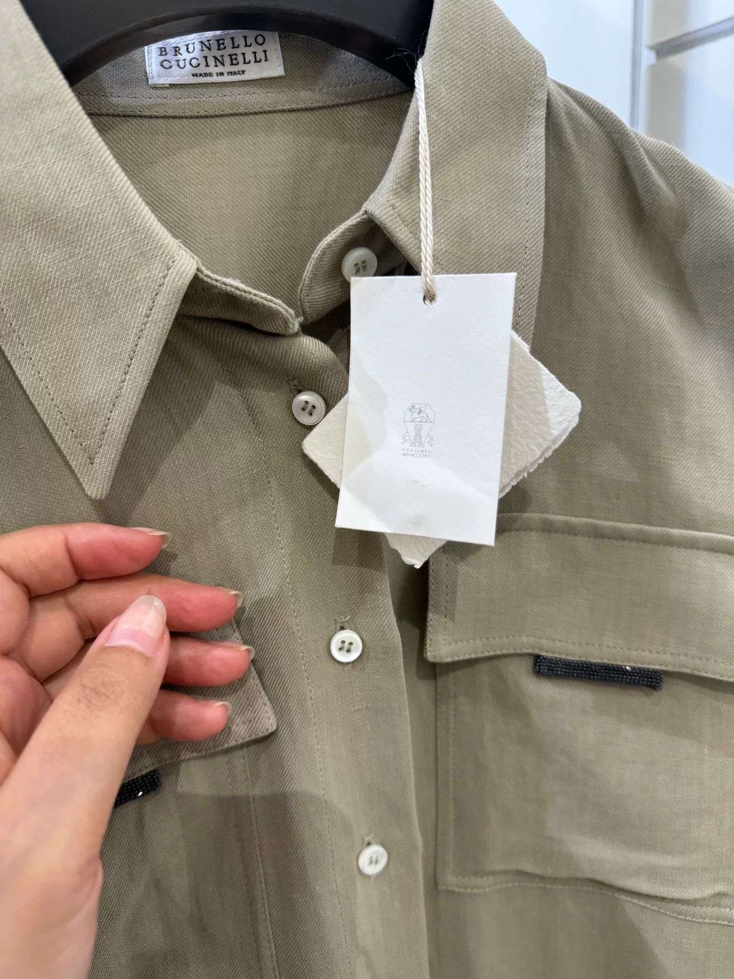 Brunello Cucinelli Brunello Cucinelli Shirt Dress Size US S / EU 44-46 / 1 - 6 Thumbnail