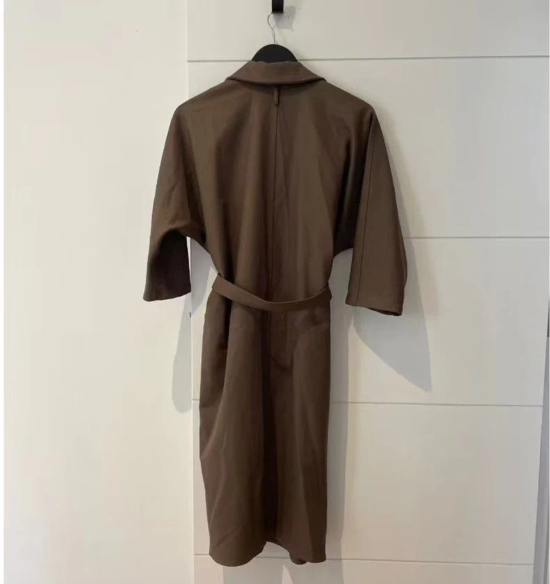 Hermes Hermes Wool Elegant OL Dress Size US 38 / EU 54 - 2 Thumbnail