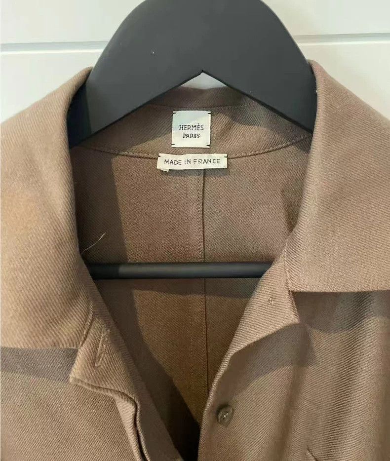 Hermes Hermes Wool Elegant OL Dress Size US 38 / EU 54 - 3 Thumbnail