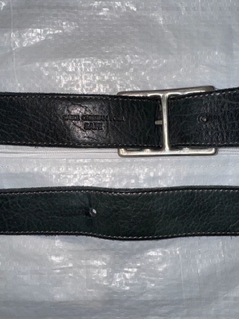 Carol Christian Poell Carol Christian Poell Double-Sided Paper Belt Size 46 - 5 Thumbnail