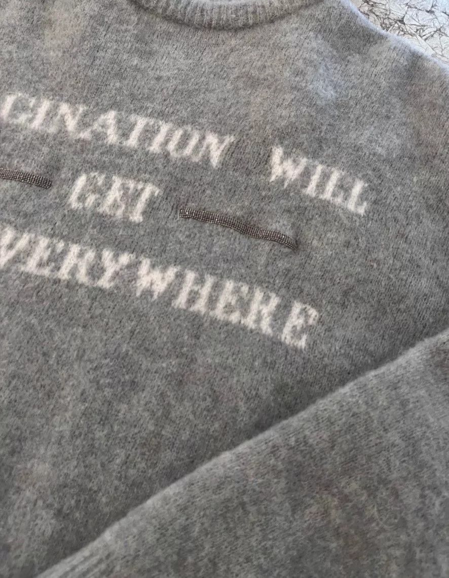 Brunello Cucinelli Brunello Cucinelli Mohair Knit Sweater Size US S / EU 44-46 / 1 - 3 Thumbnail