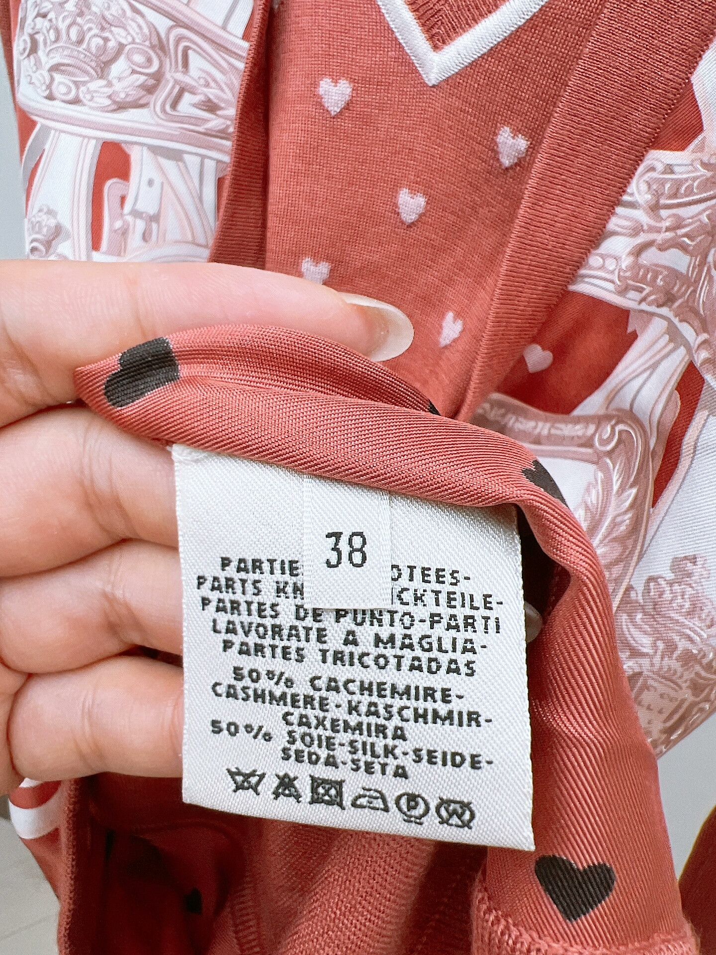 Hermes HERMES Twillaine Silk Cashmere Top Size US S / EU 44-46 / 1 - 8 Thumbnail