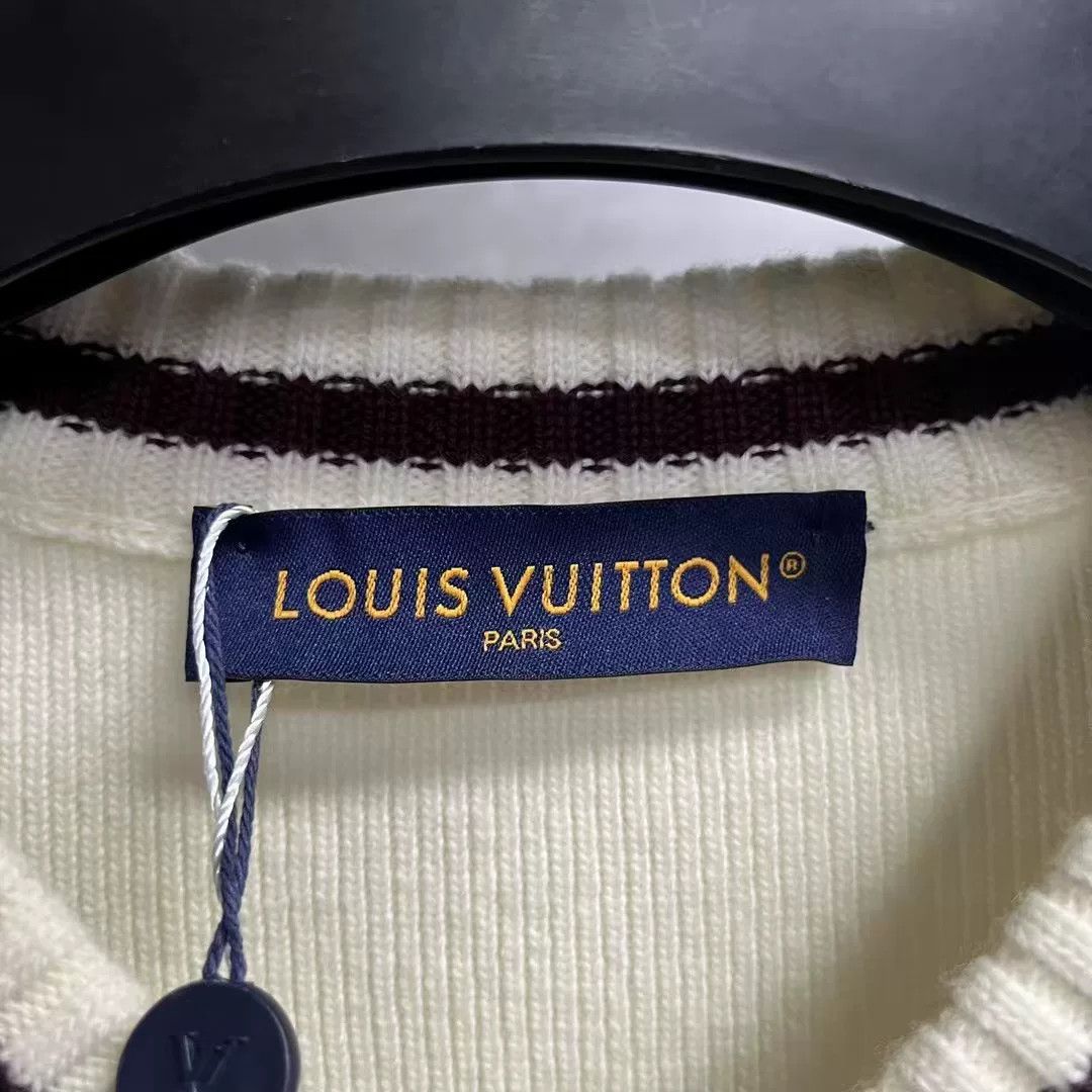 Louis Vuitton Louis Vuitton 2024 White Wool Vest Size US M / EU 48-50 / 2 - 2 Thumbnail