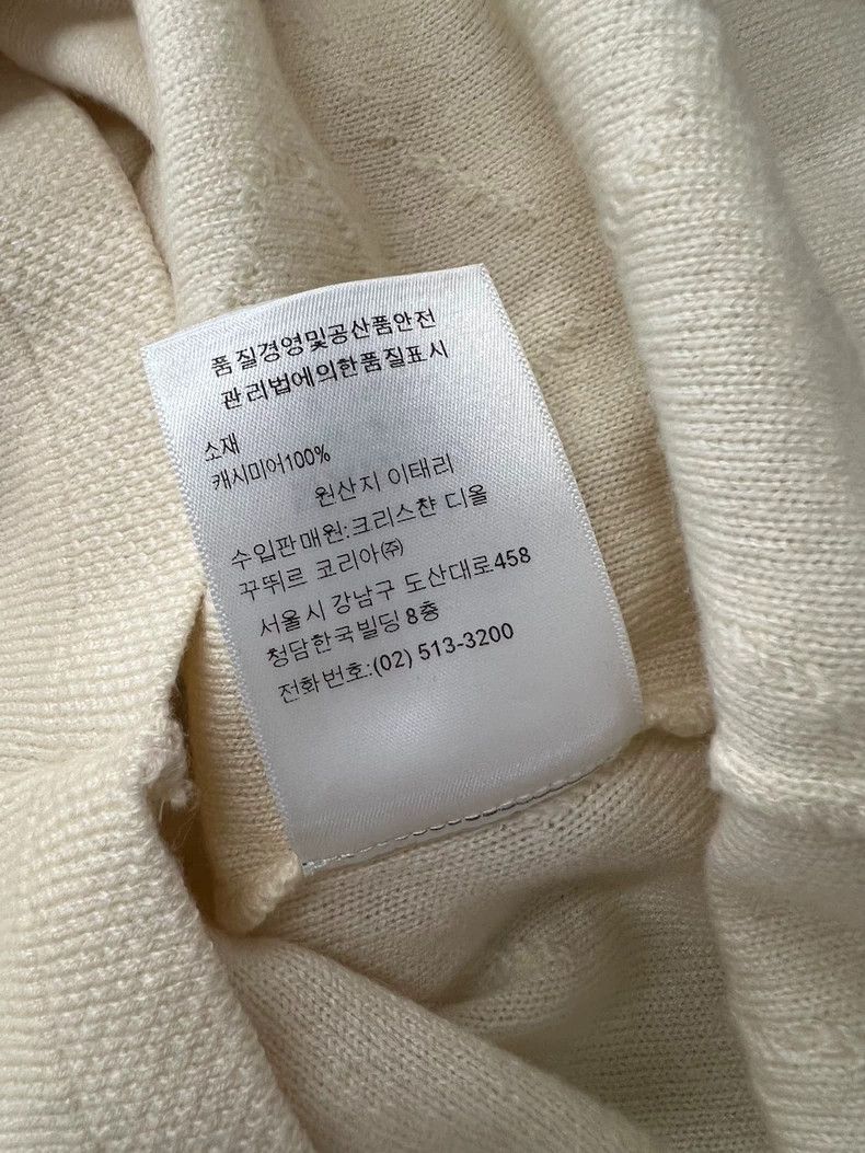 Dior Dior White Feather Cashmere Sweater Size US S / EU 44-46 / 1 - 8 Thumbnail