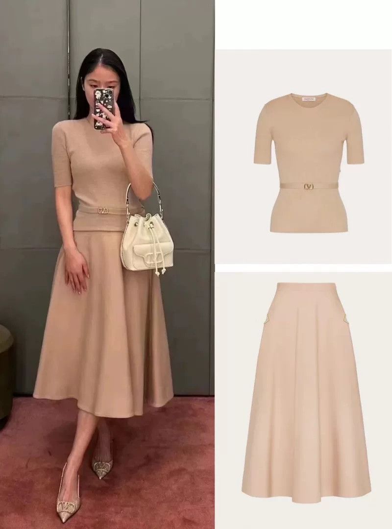 Valentino Valentino 24SS Belted Knit Top Size US M / EU 48-50 / 2 - 8 Thumbnail