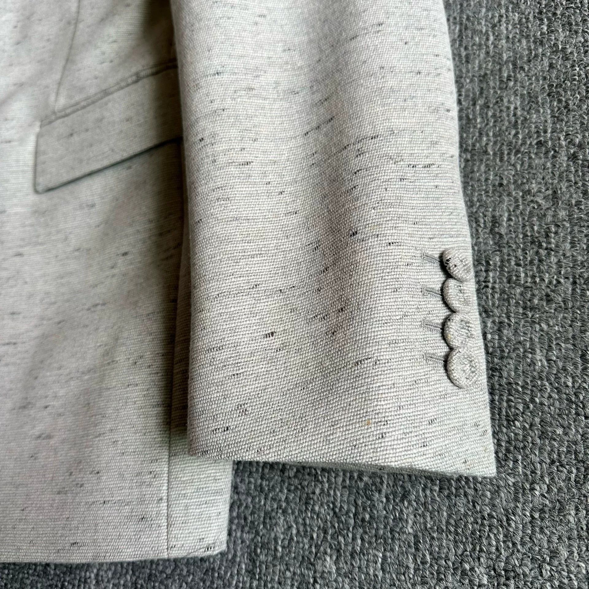 Dior Dior 23SS Gray Wool Suit Blazer Size US L / EU 52-54 / 3 - 2 Thumbnail