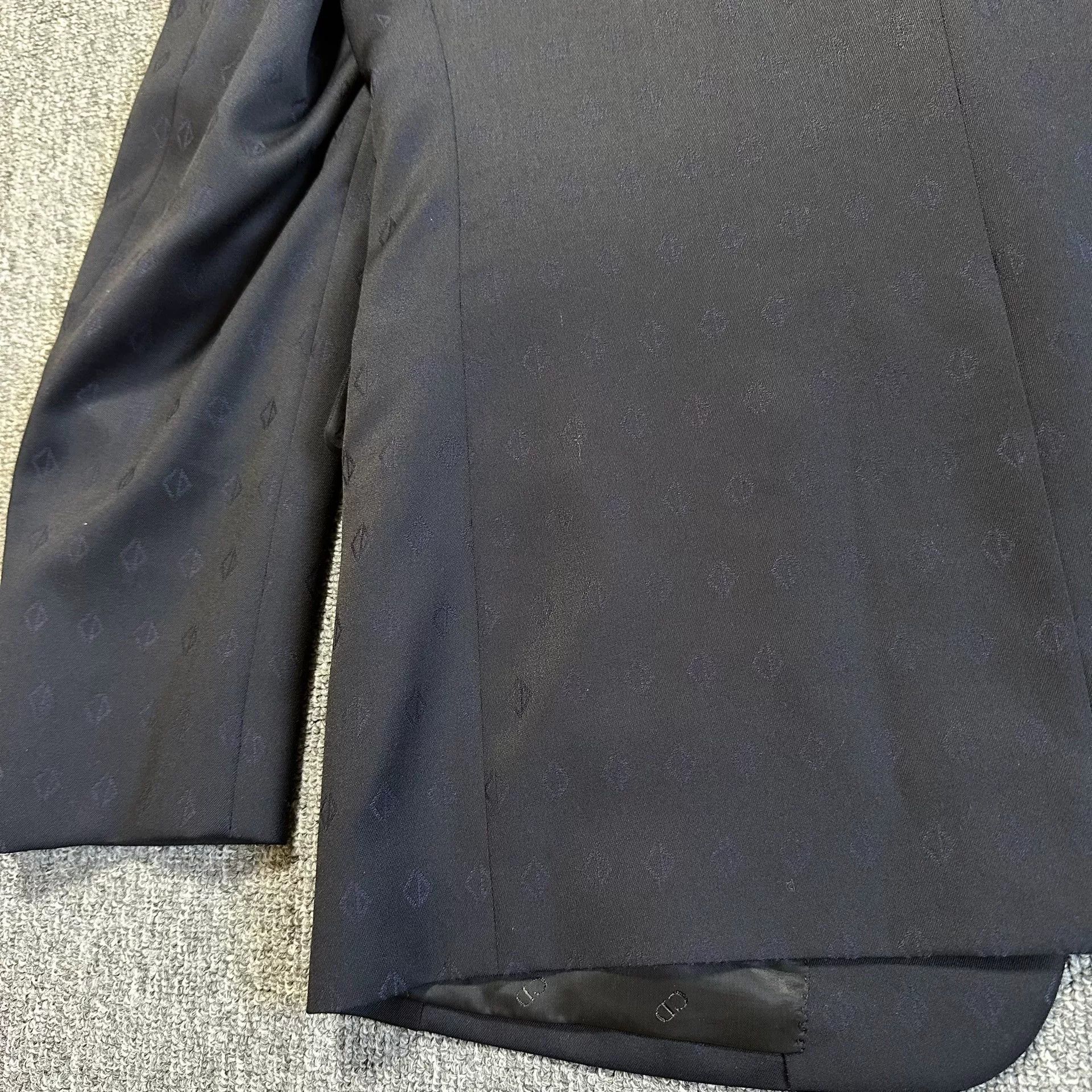 Dior Dior Wool Logo Print Suit Jacket Size US L / EU 52-54 / 3 - 5 Thumbnail