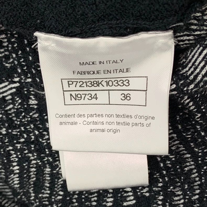 Chanel Chanel Black Lion Firework Knit Shorts Size US 36 / EU 52 - 7 Thumbnail
