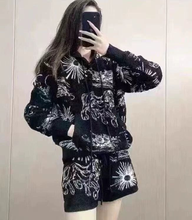 Chanel Chanel Black Lion Firework Knit Shorts Size US 36 / EU 52 - 9 Thumbnail