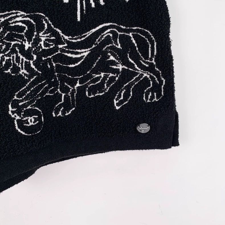 Chanel Chanel Black Lion Firework Knit Shorts Size US 36 / EU 52 - 4 Thumbnail