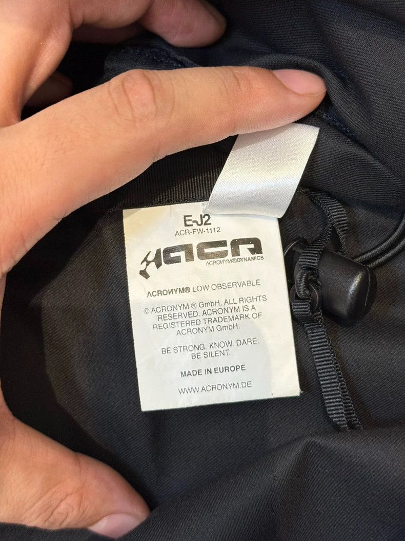Acronym Acronym E-J2 Jacket Size US M / EU 48-50 / 2 - 4 Thumbnail