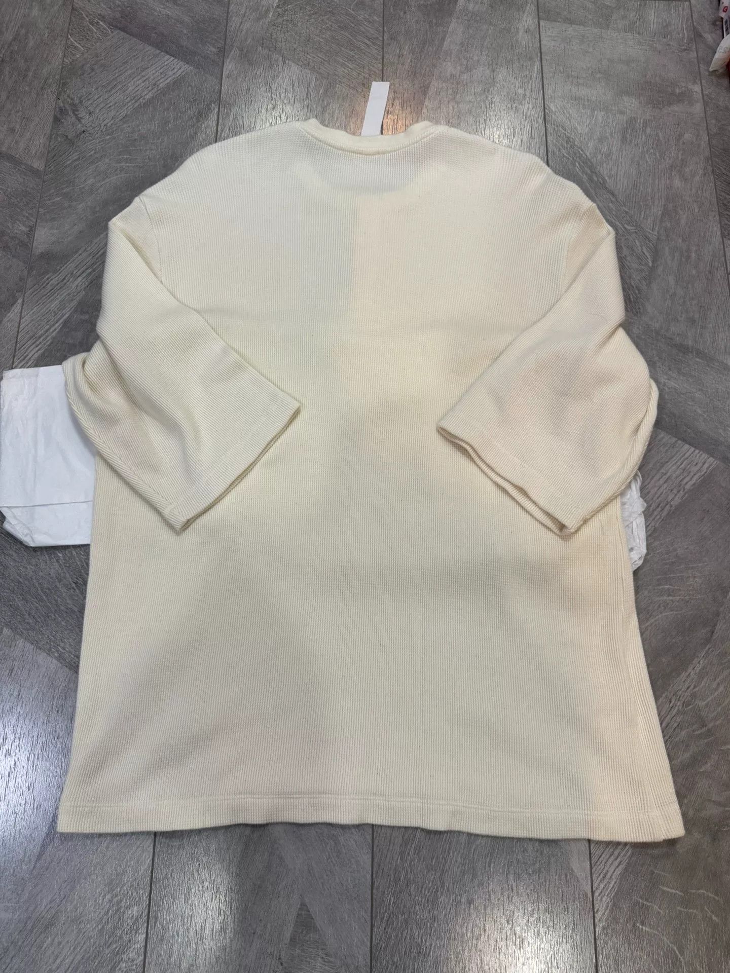 Chrome Hearts Chrome Hearts Waffle Knit 7-Sleeve Tee Size US XXL / EU 58 / 5 - 4 Thumbnail