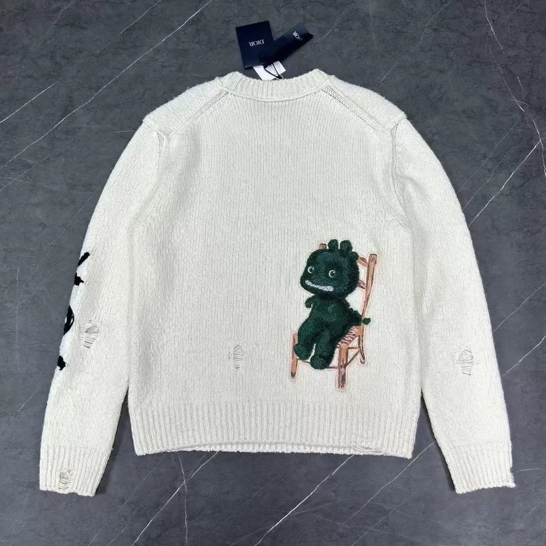 Dior dior ss24 dragon year limited knit sweater Size US S / EU 44-46 / 1 - 2 Thumbnail
