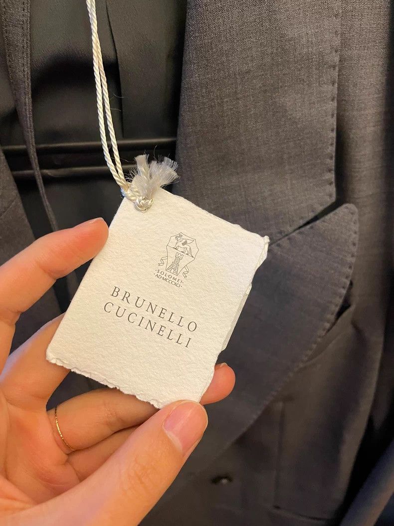 Brunello Cucinelli Brunello Cucinelli Wool Blazer with Scarf Size M / US 6-8 / IT 42-44 - 4 Thumbnail