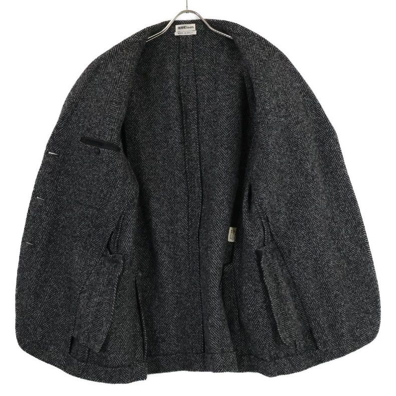 Maison Margiela Hermes Margiela Herringbone Cashmere Coat Size US M / EU 48-50 / 2 - 4 Thumbnail