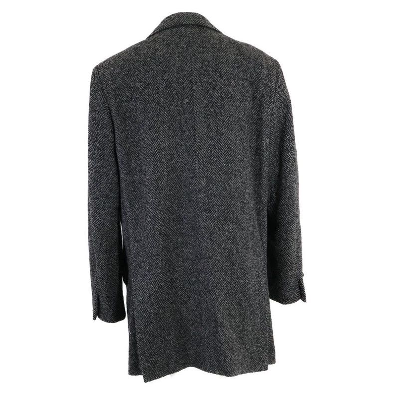 Maison Margiela Hermes Margiela Herringbone Cashmere Coat Size US M / EU 48-50 / 2 - 3 Thumbnail