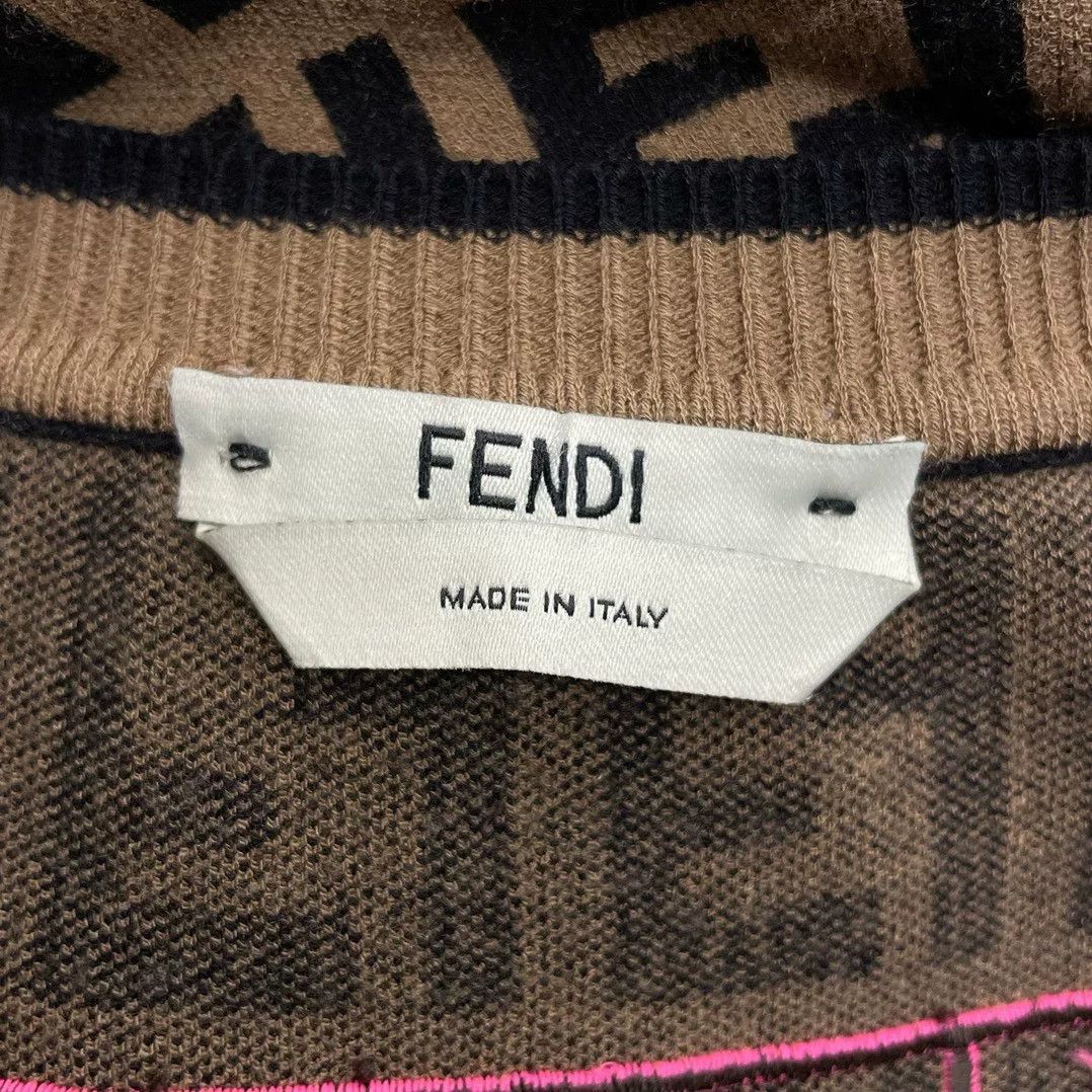 Fendi Fendi Monogram Sleeveless Dress Size US S / EU 44-46 / 1 - 5 Thumbnail