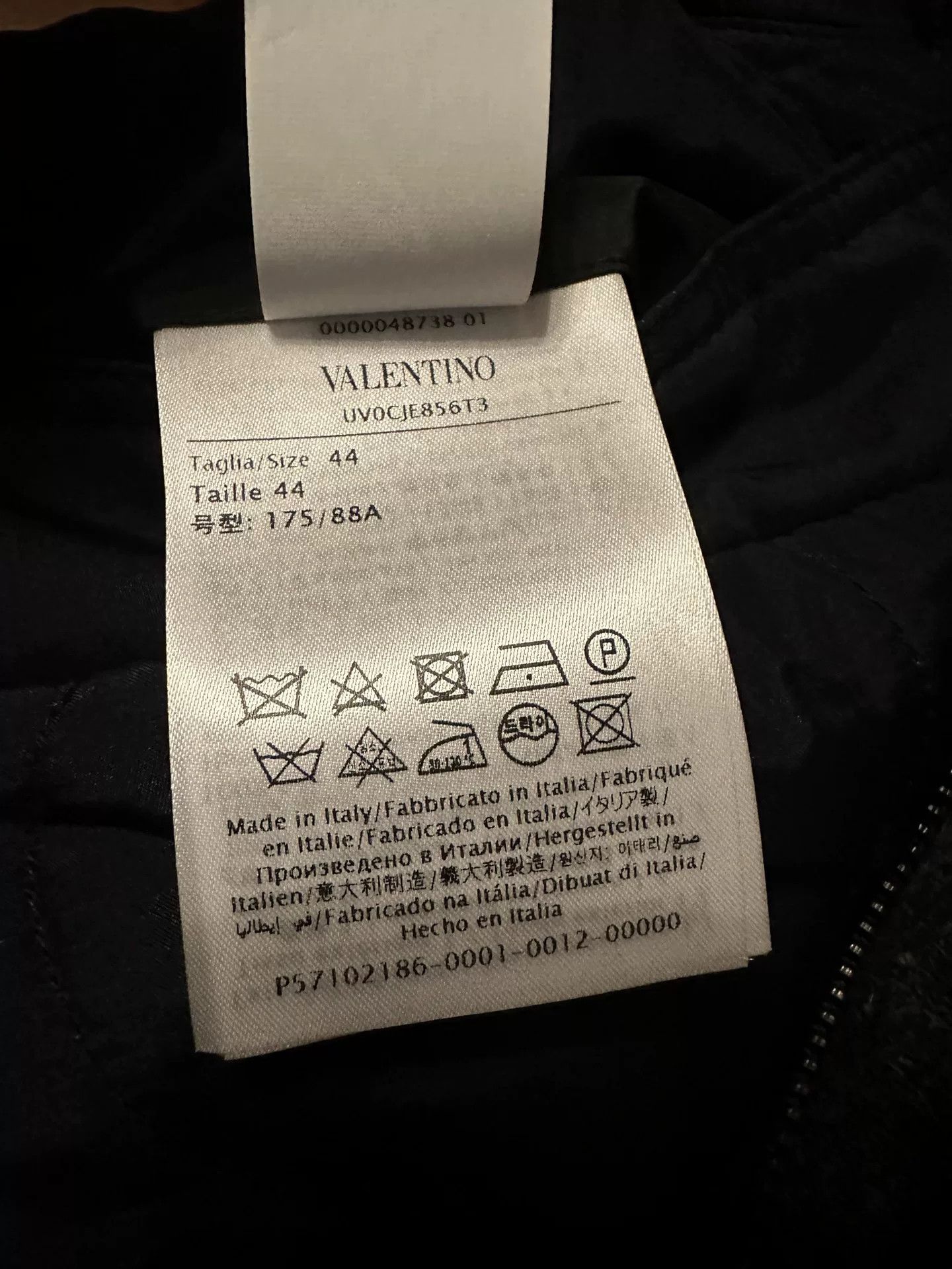 Valentino Valentino Colorblock Cotton Padded Coat Size US XS / EU 42 / 0 - 5 Thumbnail