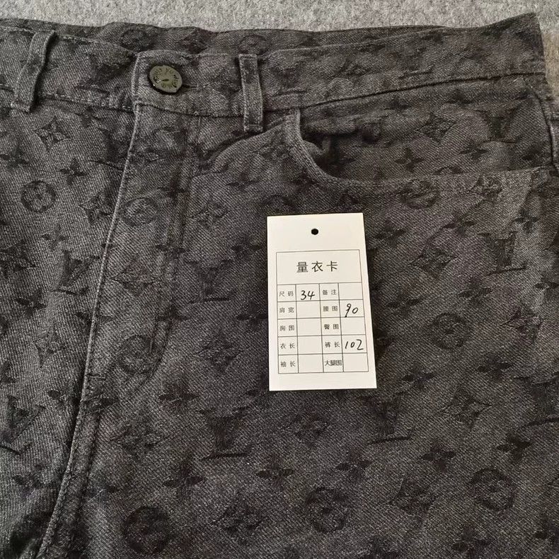 Louis Vuitton Louis Vuitton NBA Collaboration Monogram Jeans Size US 34 / EU 50 - 5 Thumbnail