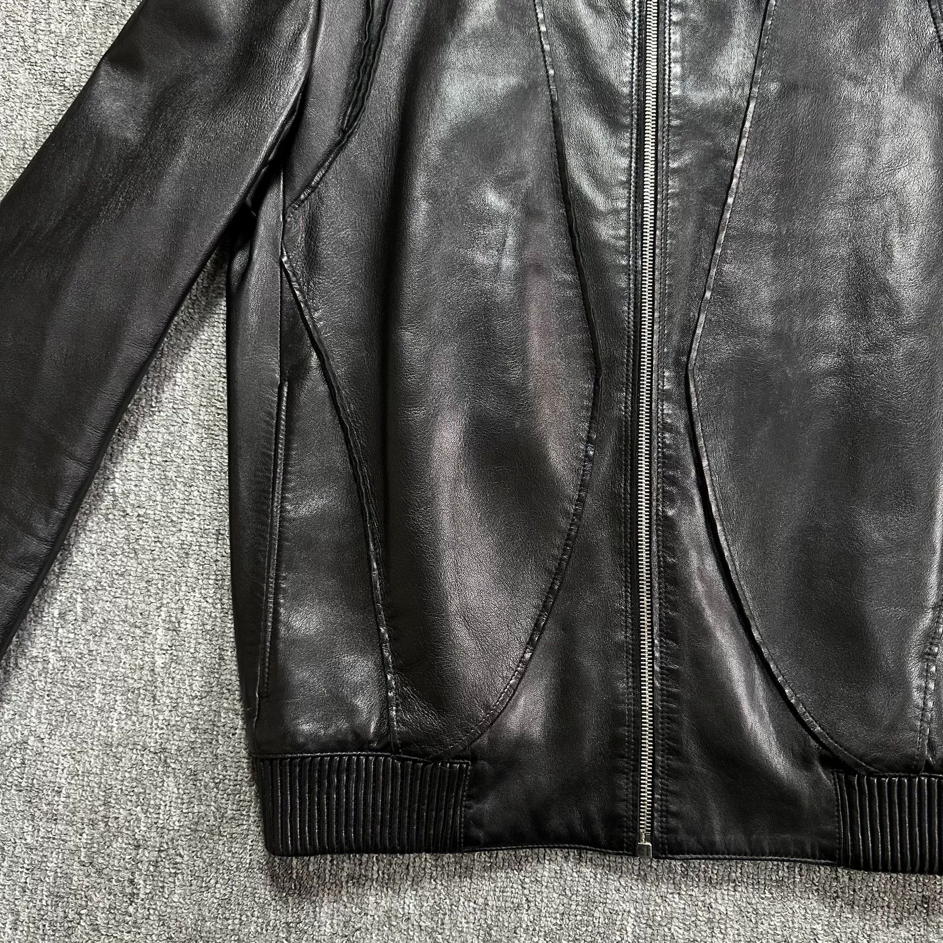 Dior Dior Homme Leather Biker Jacket Black Size US M / EU 48-50 / 2 - 3 Thumbnail