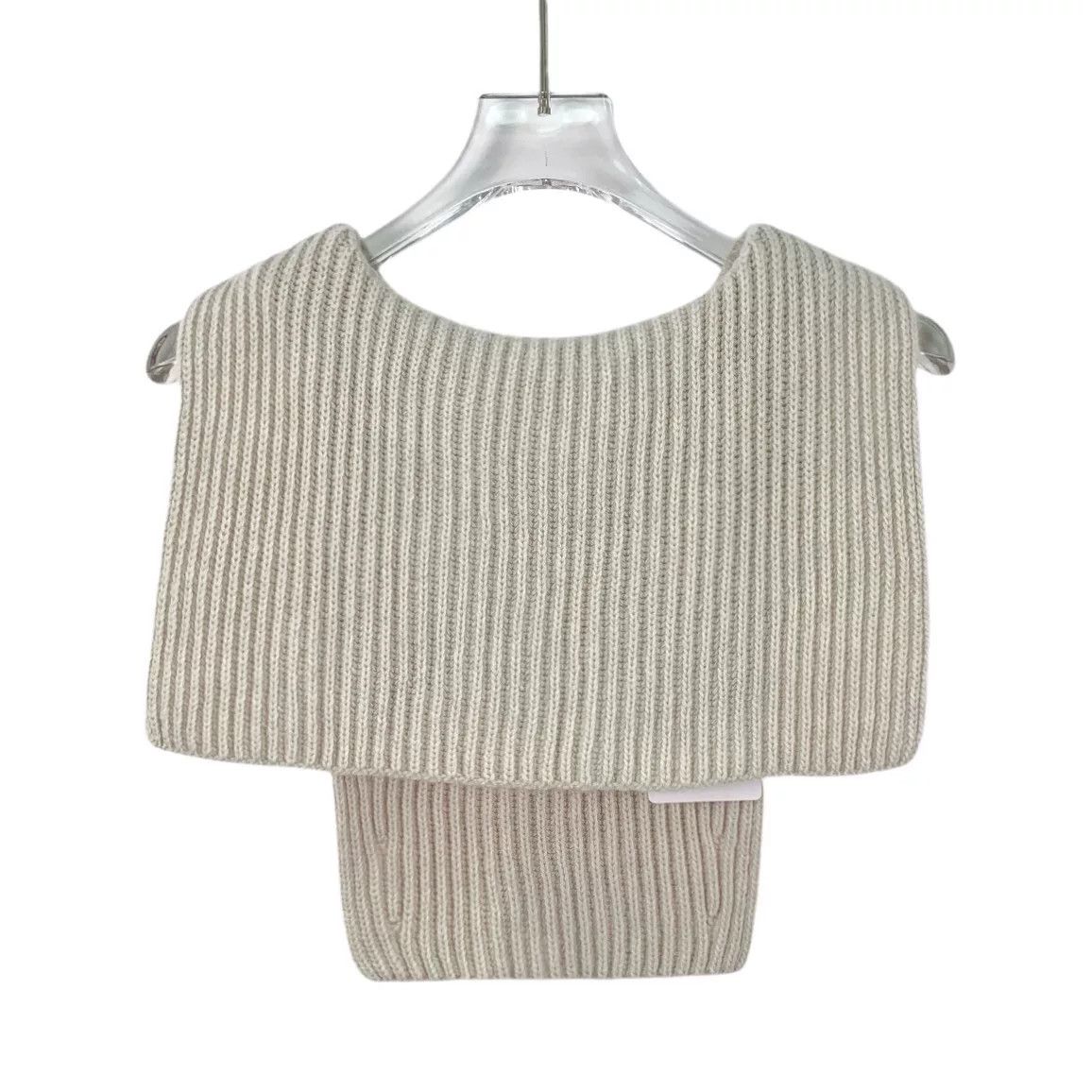 Miu Miu brown letter embroidered knit sweater Size M / US 6-8 / IT 42-44 - 2 Thumbnail