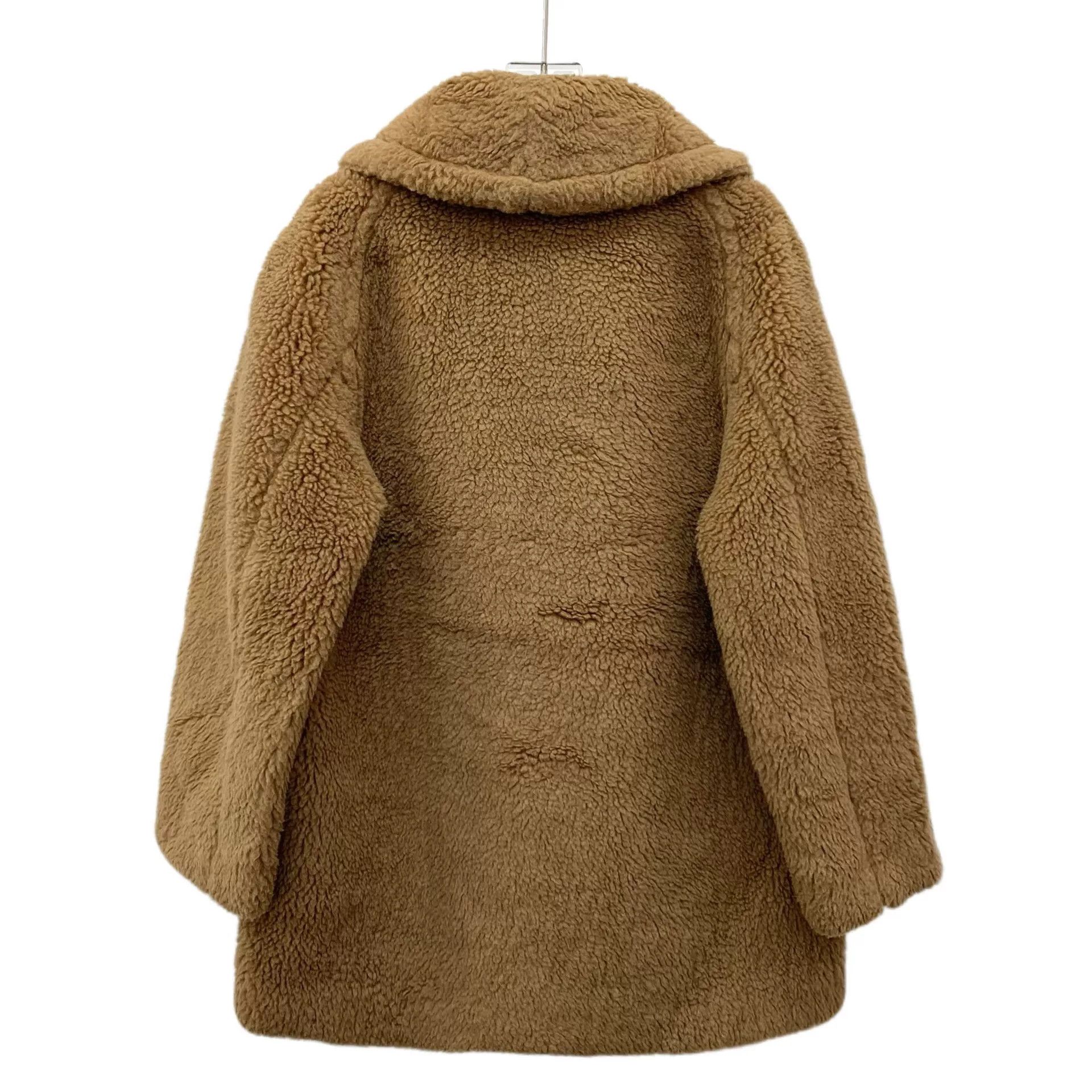 Max Mara maxmara brown teddy coat with lapel Size US S / EU 44-46 / 1 - 2 Thumbnail