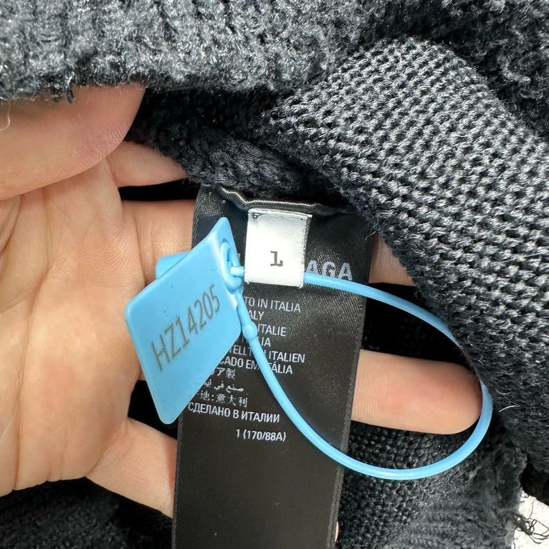 Balenciaga Balenciaga 3XL Distressed Turtleneck Sweater Size US L / EU 52-54 / 3 - 4 Thumbnail