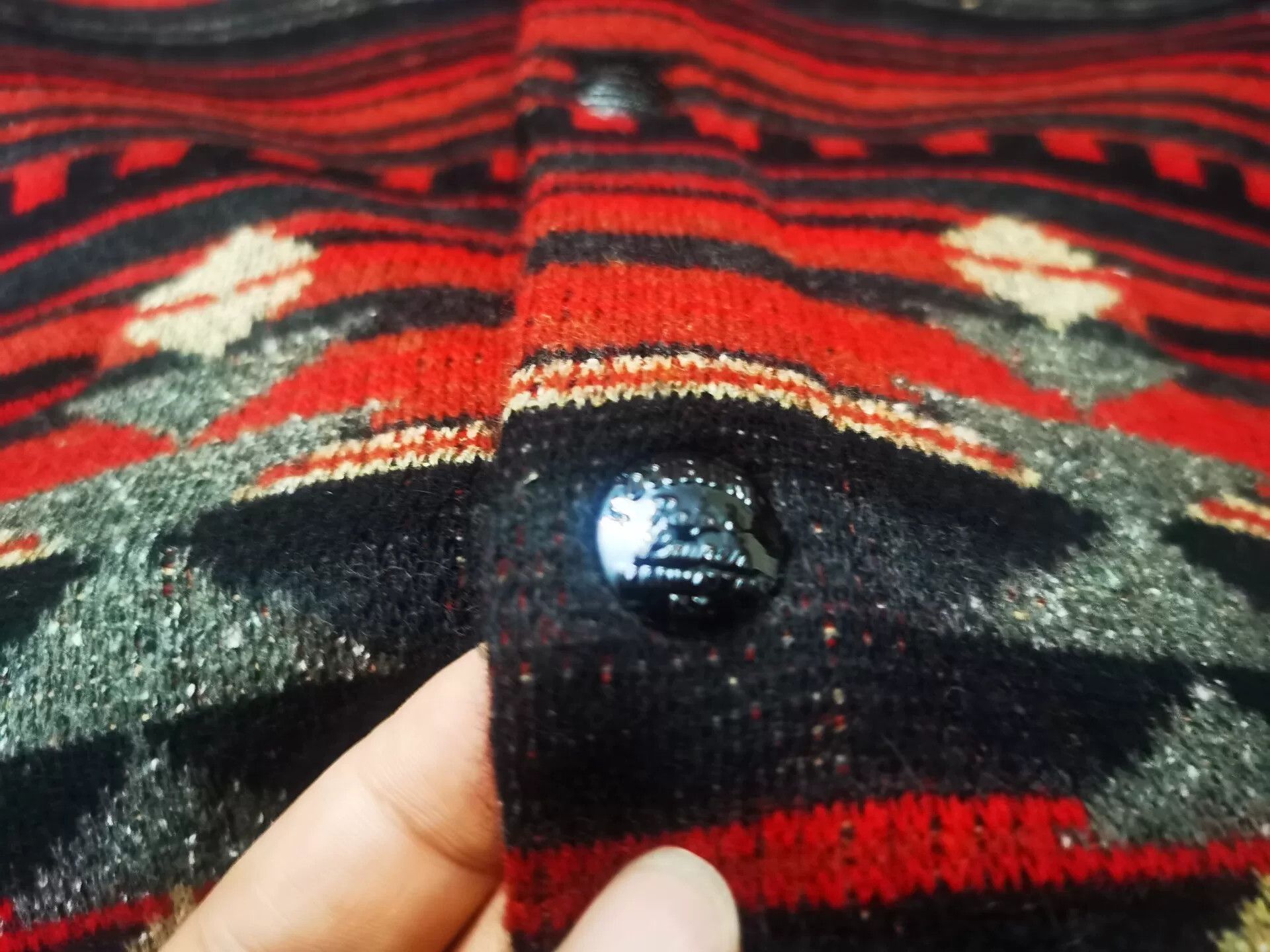 RRL Ralph Lauren RRL Southwest Wool Shirt Size US M / EU 48-50 / 2 - 3 Thumbnail
