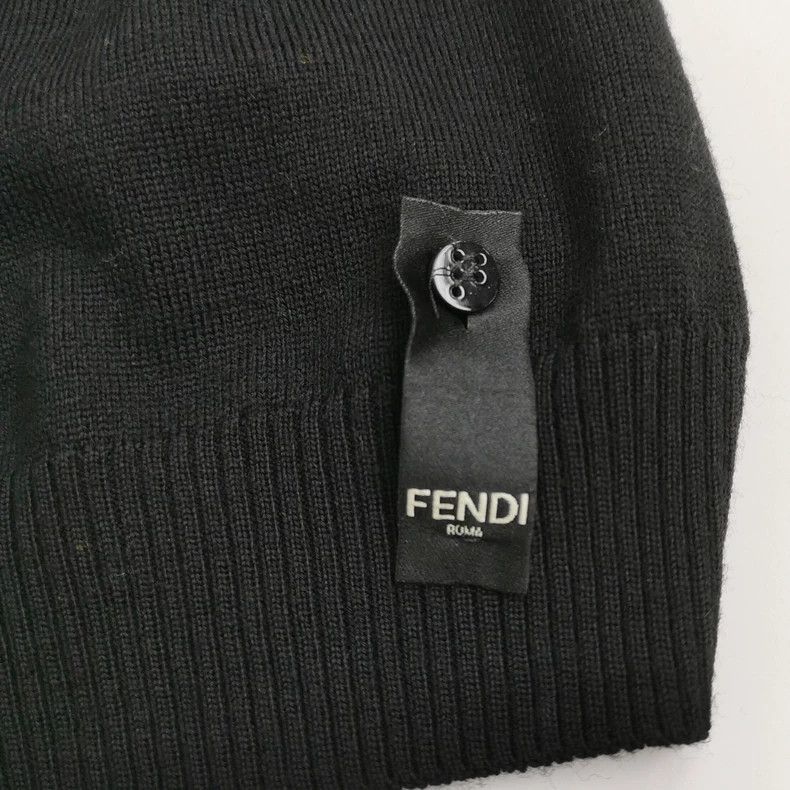 Fendi Fendi Wool Blend Colorblock Turtleneck Sweater Size US L / EU 52-54 / 3 - 3 Thumbnail